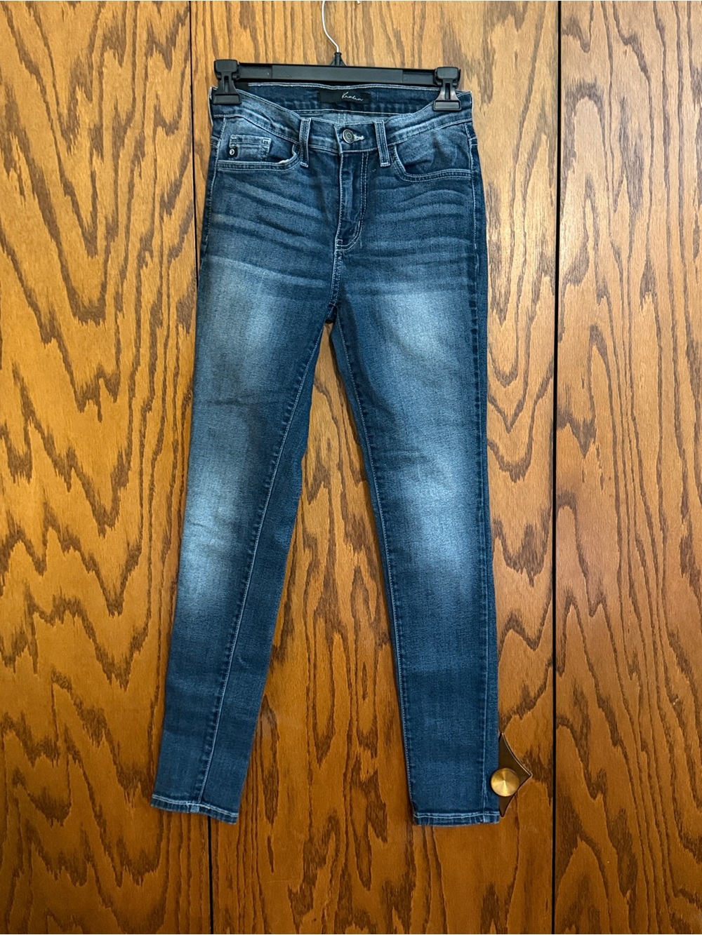Kancan Dark Wash Skinny Jeans Size 25 Stretch Denim